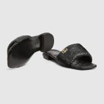 Gucci Women’s slide sandal with Double G - Image 2